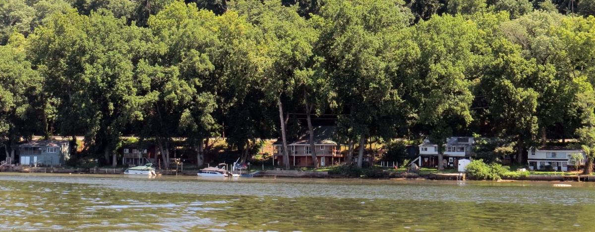 On The Waterfront Some Cottages Along Susquehanna Now Unwanted By