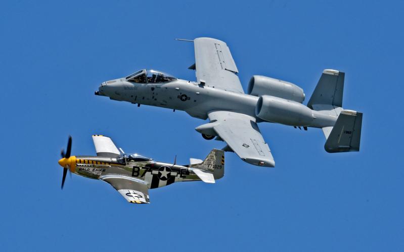 Planes take to the sky for first day of Lancaster Community Days at