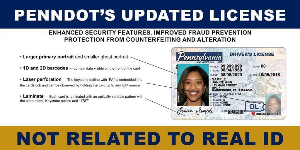 security card starting social 6 with Here's your why will license driver's Pennsylvania look