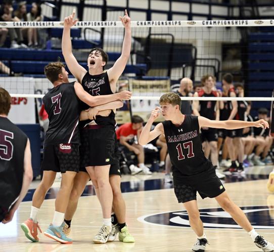 Manheim Central vs. Meadville - PIAA class 2A boys volleyball championship