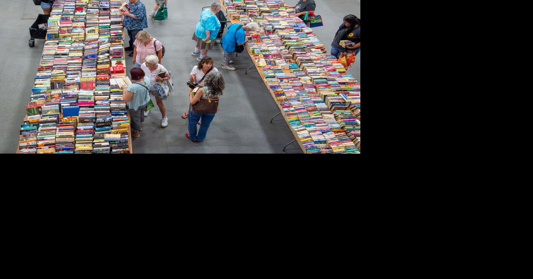 Annual Big Book Sale benefiting library moves to weekend start; quarter-million items for sale