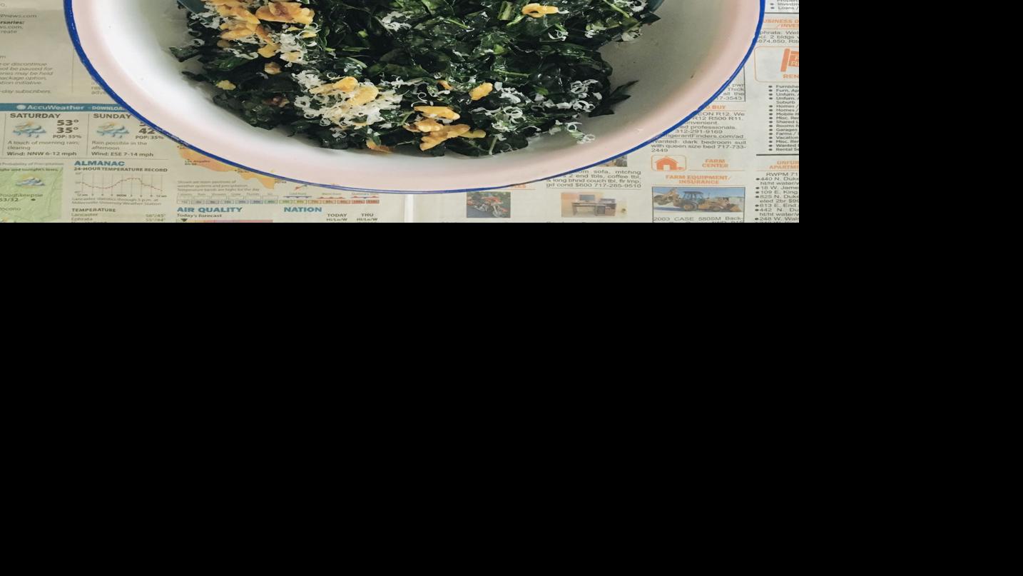 recipe for kale salad stay put cooking