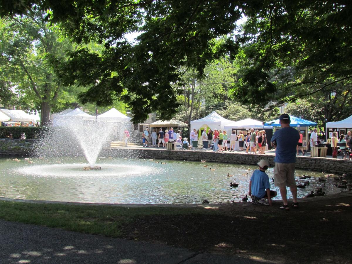 52nd annual Lititz Outdoor Fine Art Show fills Lititz Springs Park on