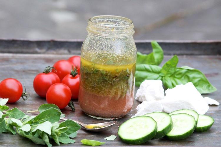 Fountain Avenue Kitchen Greek dressing great for pasta salad, marinade