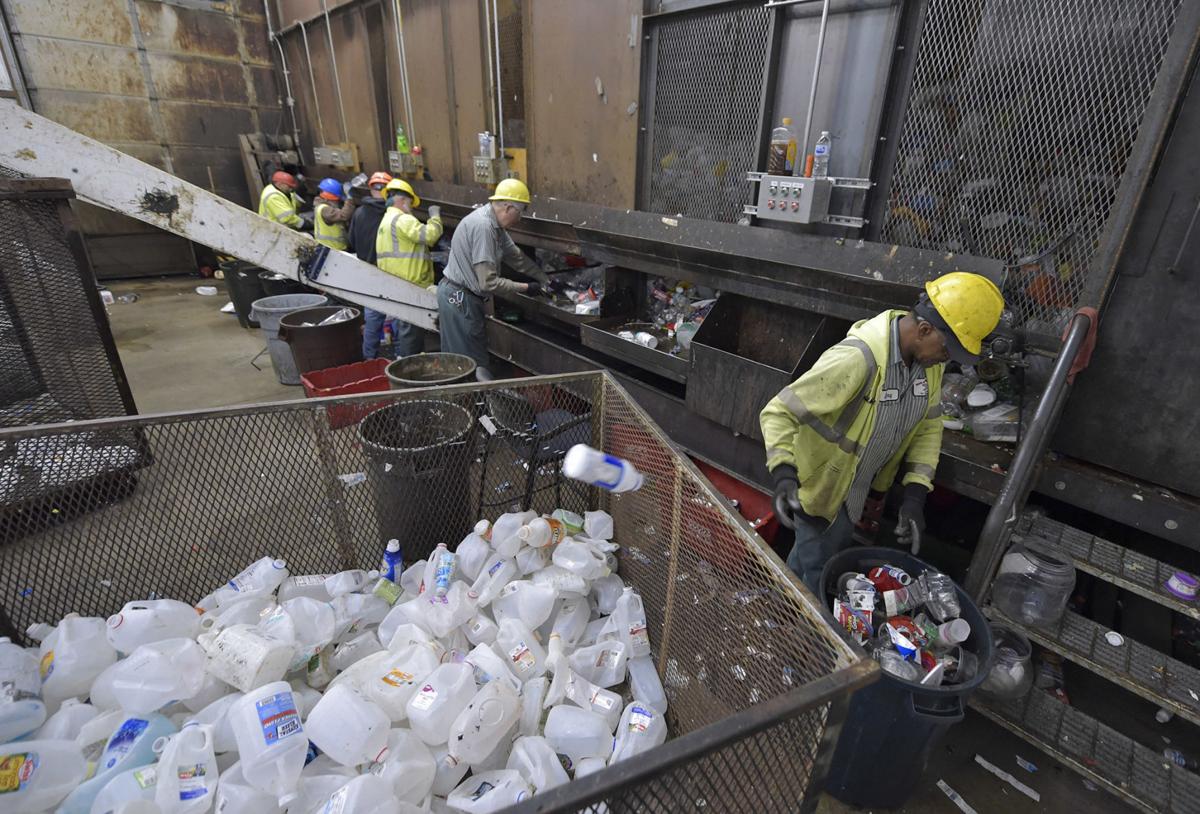 What happens to all the paper, cans and plastic after you ...