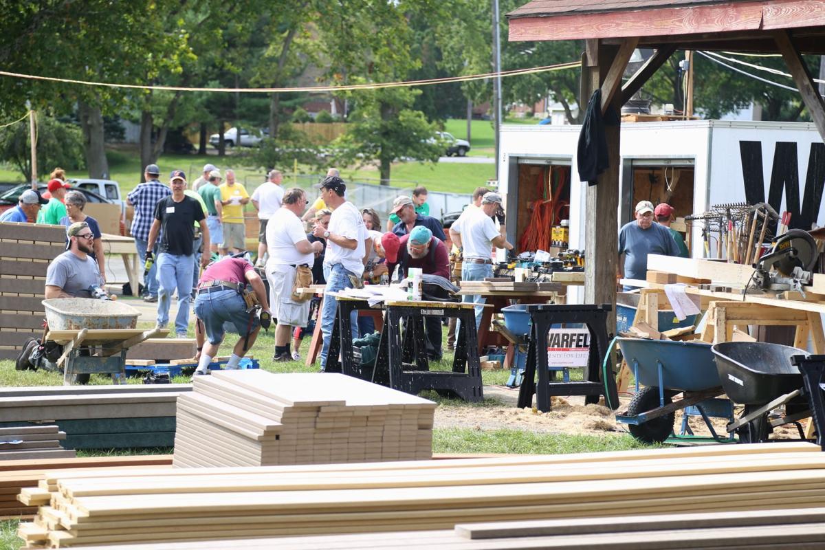 Volunteers rebuild Kids Joy Land park in Mount Joy Local News