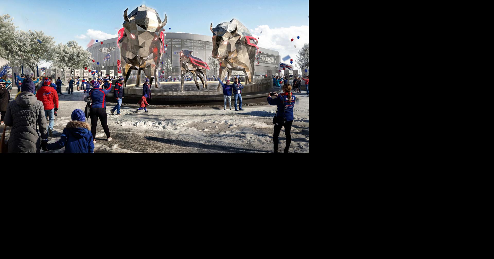 Lancaster art company is making bison sculptures for new Buffalo Bills stadium in New York