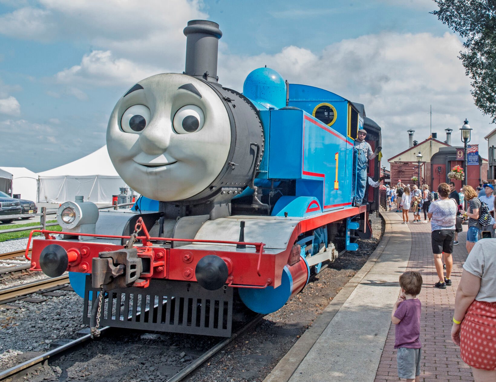 Did we spot you at Day Out With Thomas at Strasburg Rail Road