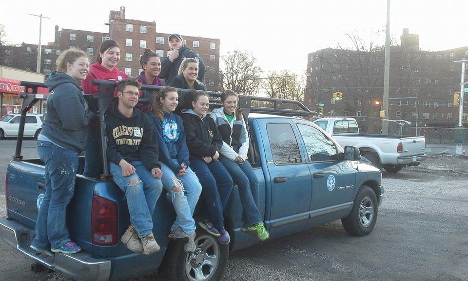 9 Millersville U. students took a different kind of spring break