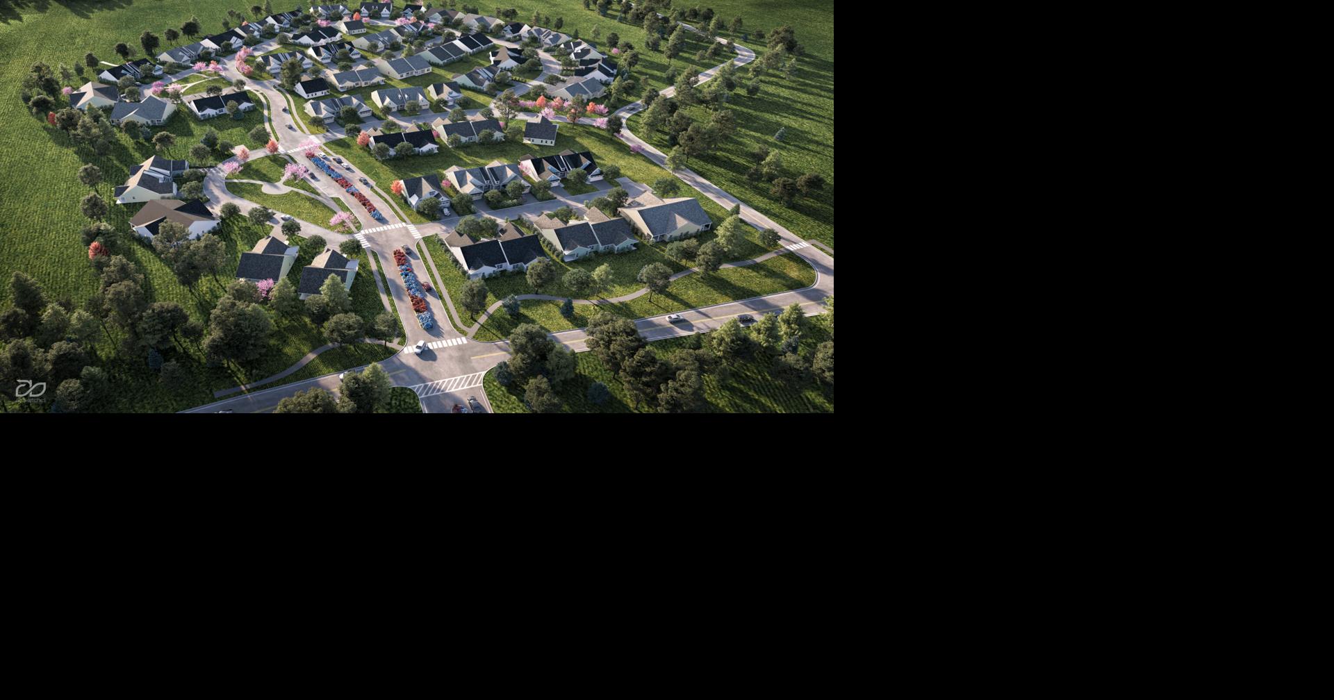 Construction has begun on new independent living units at Pleasant View ...
