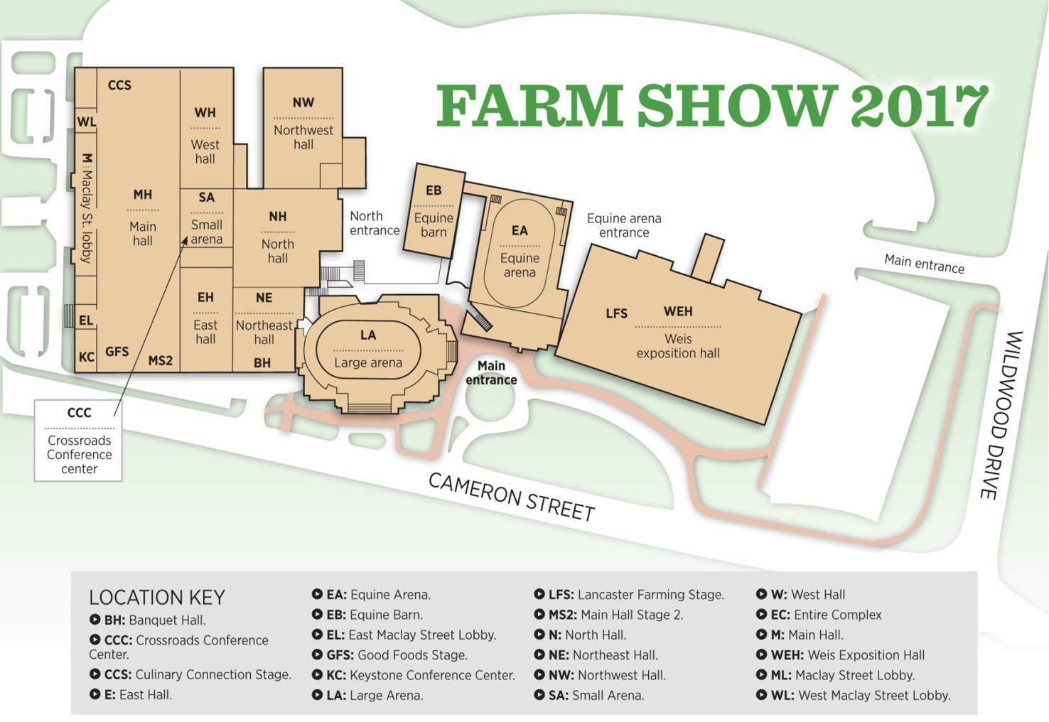 Pennsylvania Farm Show 2017 Here's the schedule and results