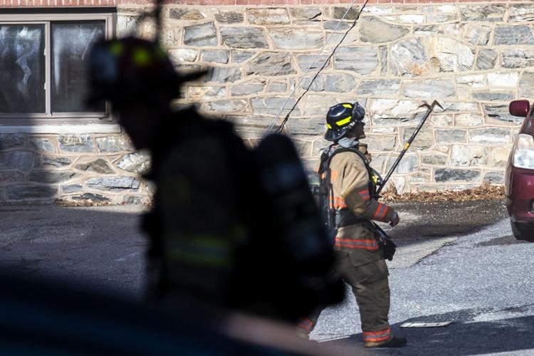Crews fight blaze on West King Street Wednesday afternoon [photos ...