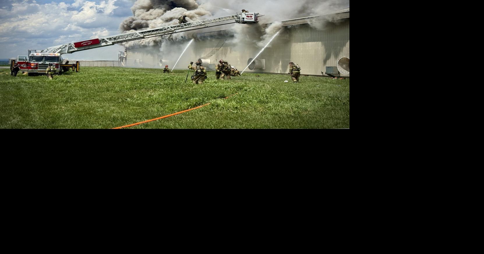 Firefighters battle farm fire in West Lampeter Township [update] [video ...