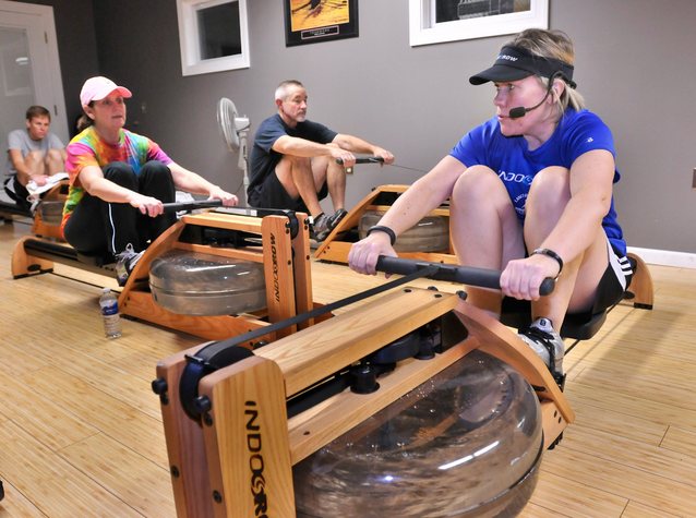 Just add water: Rowing with resistance attracts fitness fans ...