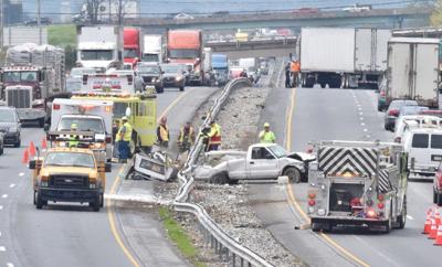 Traffic backs up after multi-vehicle crash on eastbound Route 30 in ...