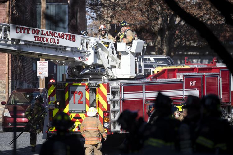 Crews fight blaze on West King Street Wednesday afternoon [photos ...