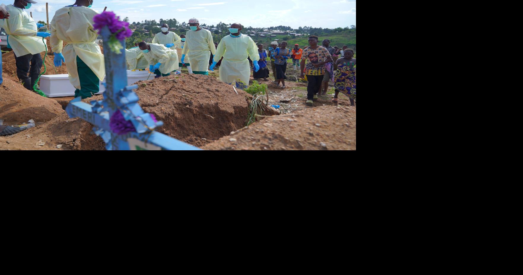 Congo's Ebola deaths top 5,000 as fear of continent-wide spread mounts Deaths in Congo's Ebola outbreak have topped 5,000 as the disease spreads relentlessly By OPE ADETAYO and CONSTANT SAME BAGALWA - Associated Press Oct 31, 2026
