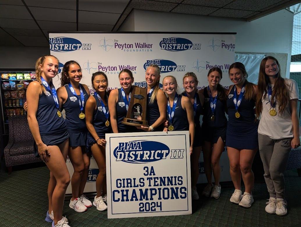Manheim Township wins District 3 Class 3A girls tennis team title