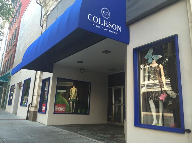 Coleson clothing store, formerly TMB, leaving downtown Lancaster for