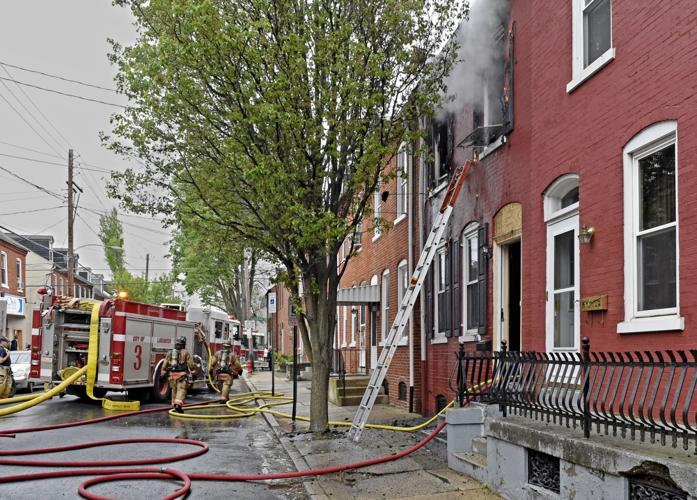 Firefighers respond to row house fire in Lancaster city Local News