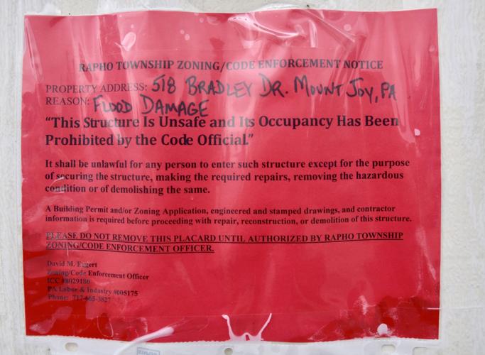 Did bulldozed detention basin on pipeline path cause Mount Joy mobile