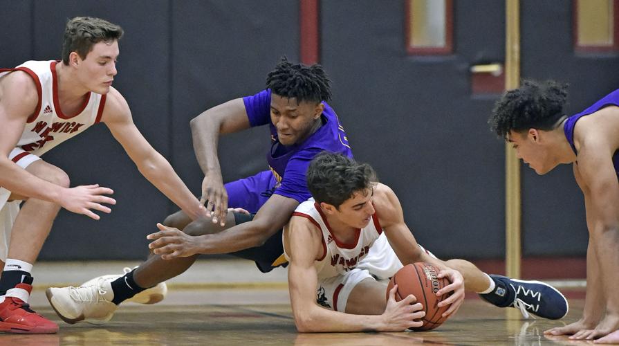 Lancaster Catholic vs Warwick-LL Boys Basketball Semifinal
