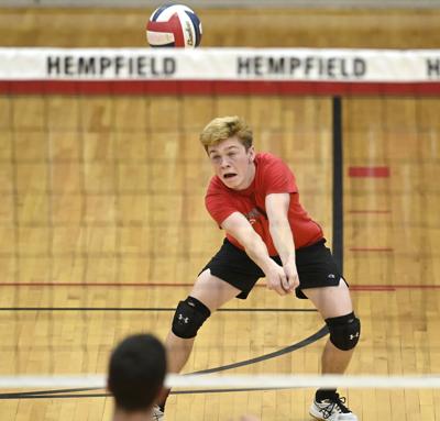 Hempfield vs. Cedar Crest - L-L League boys volleyball