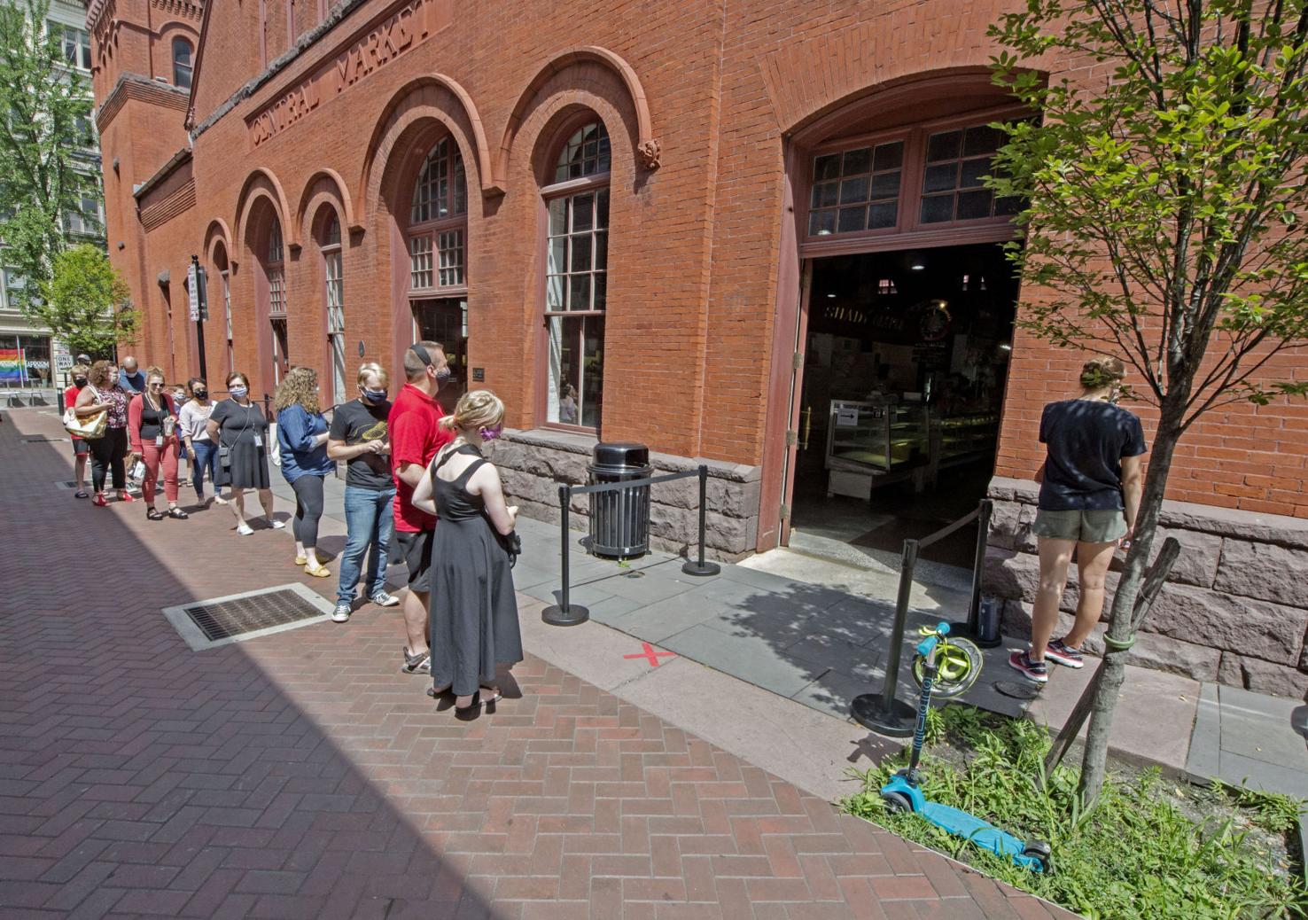 Shopping at Lancaster Central Market? Starting today, you'll need a