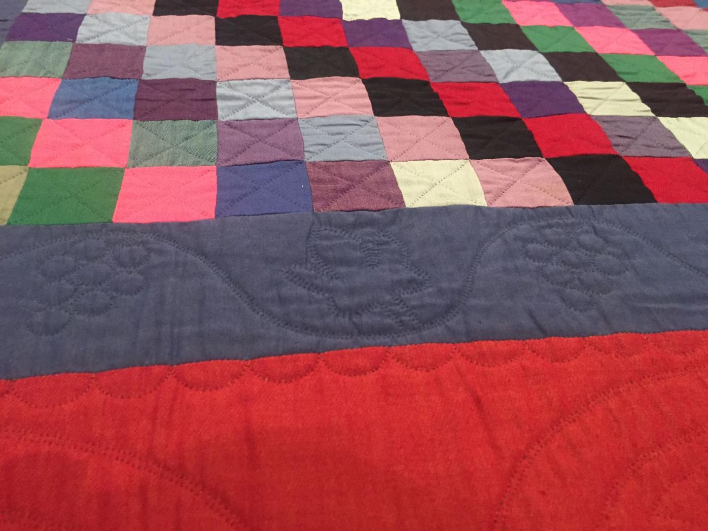 This Sunshine And Shadows Quilt Is One Of The Big Three Of Amish Quilts Together Lancasteronline Com