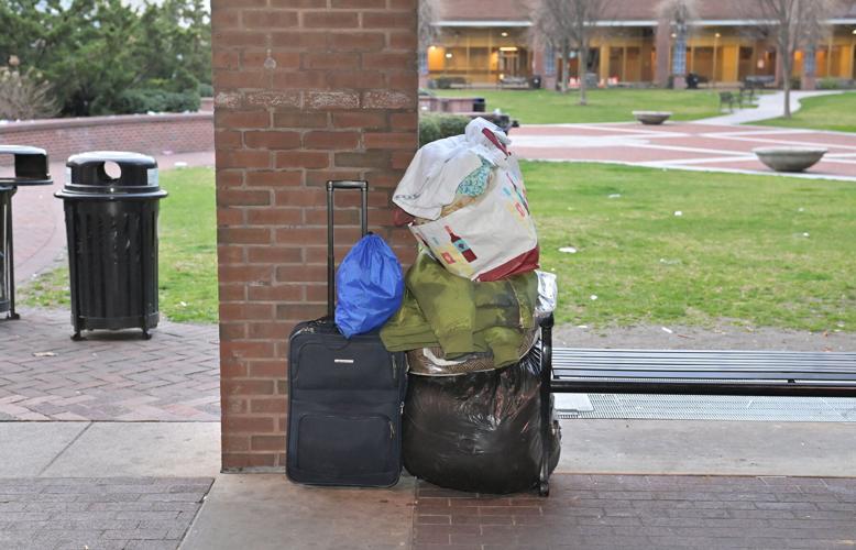 Homeless population moved from Binns Park [photos]