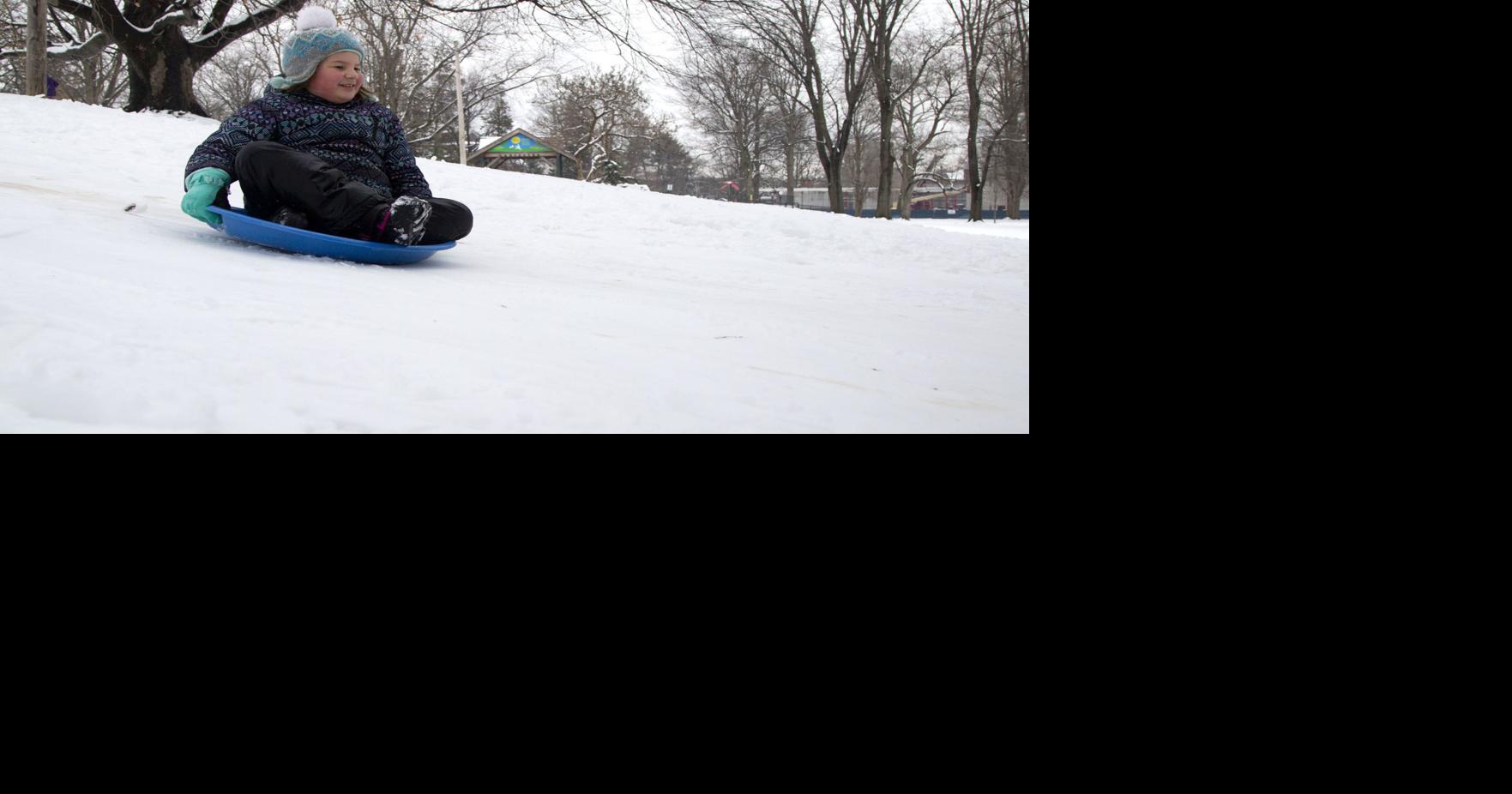 It's all downhill Locals share their favorite sledding spots