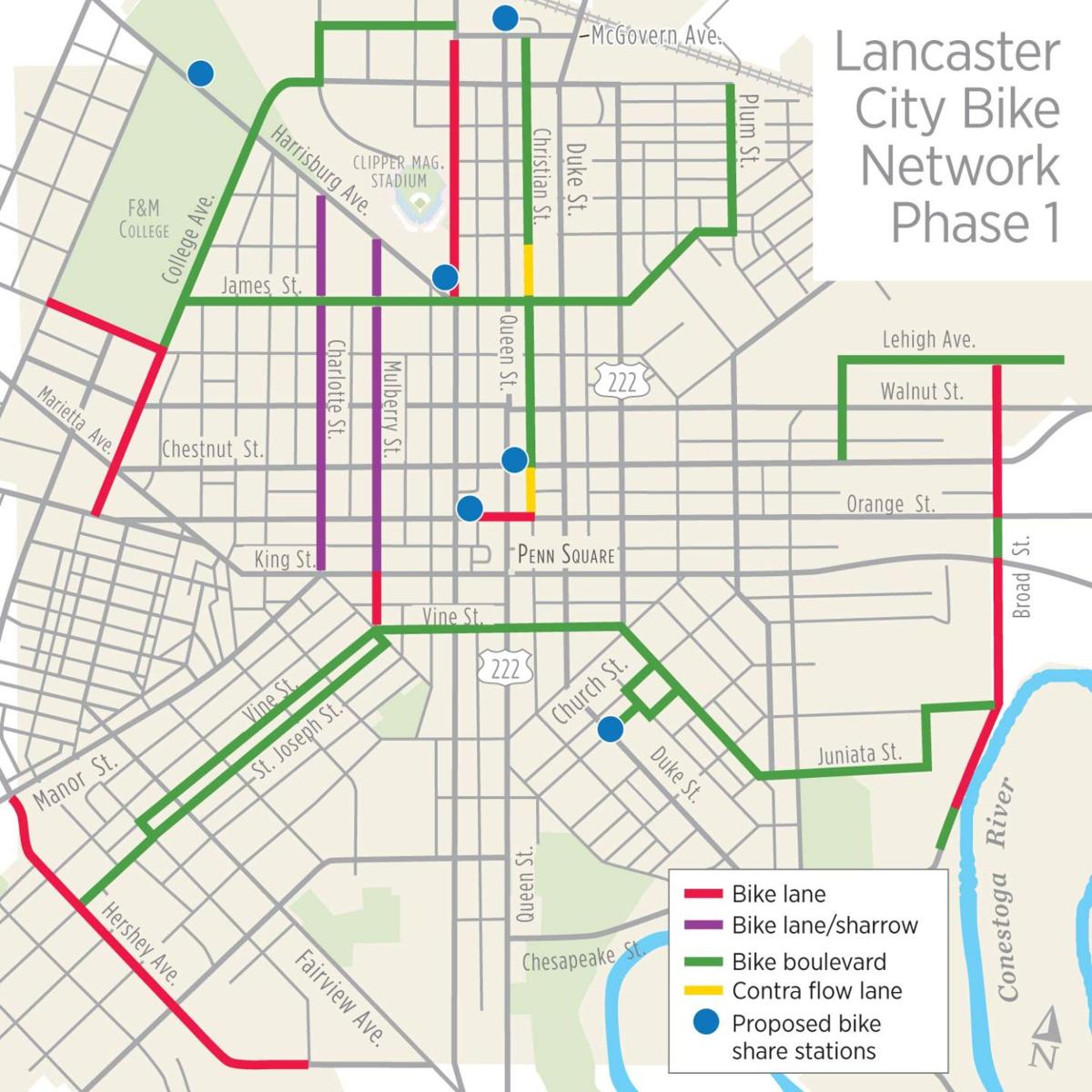 bike line lancaster