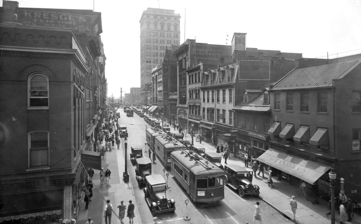 Lancaster That Was The first block of North Queen Street was a hub