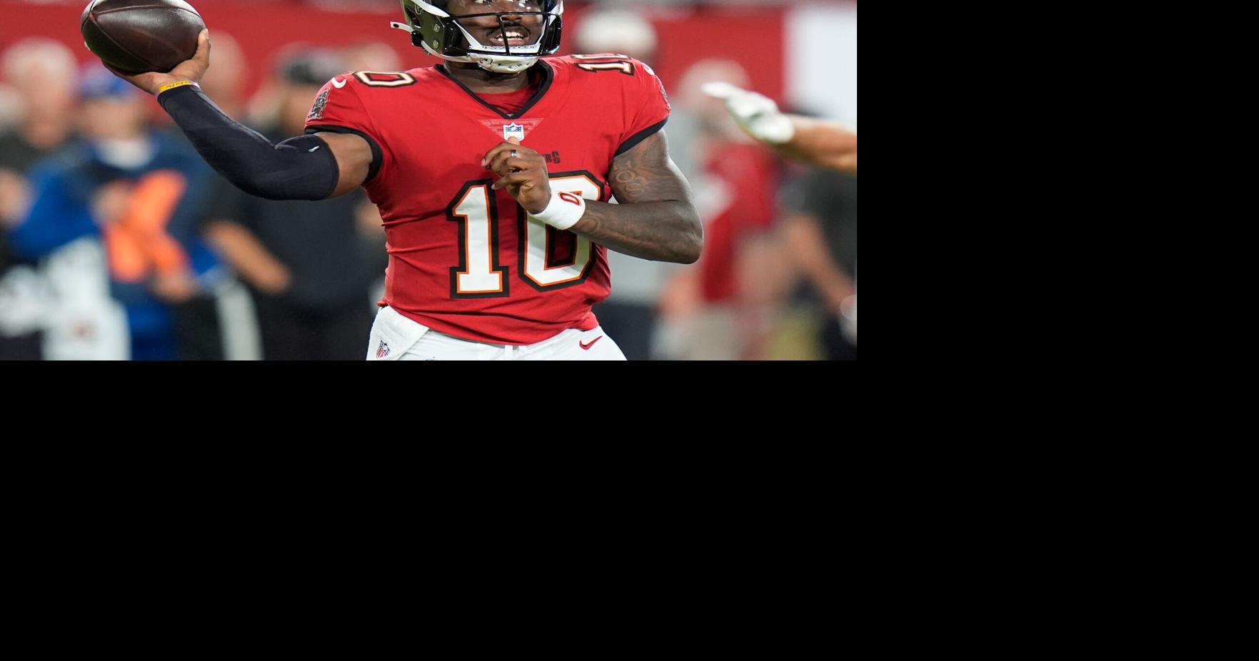 Buccaneers rookie Jalon Daniels leads 3 scoring drives in 16-15 comeback win over Chiefs By FRED GOODALL - Associated Press Aug 22, 2026
