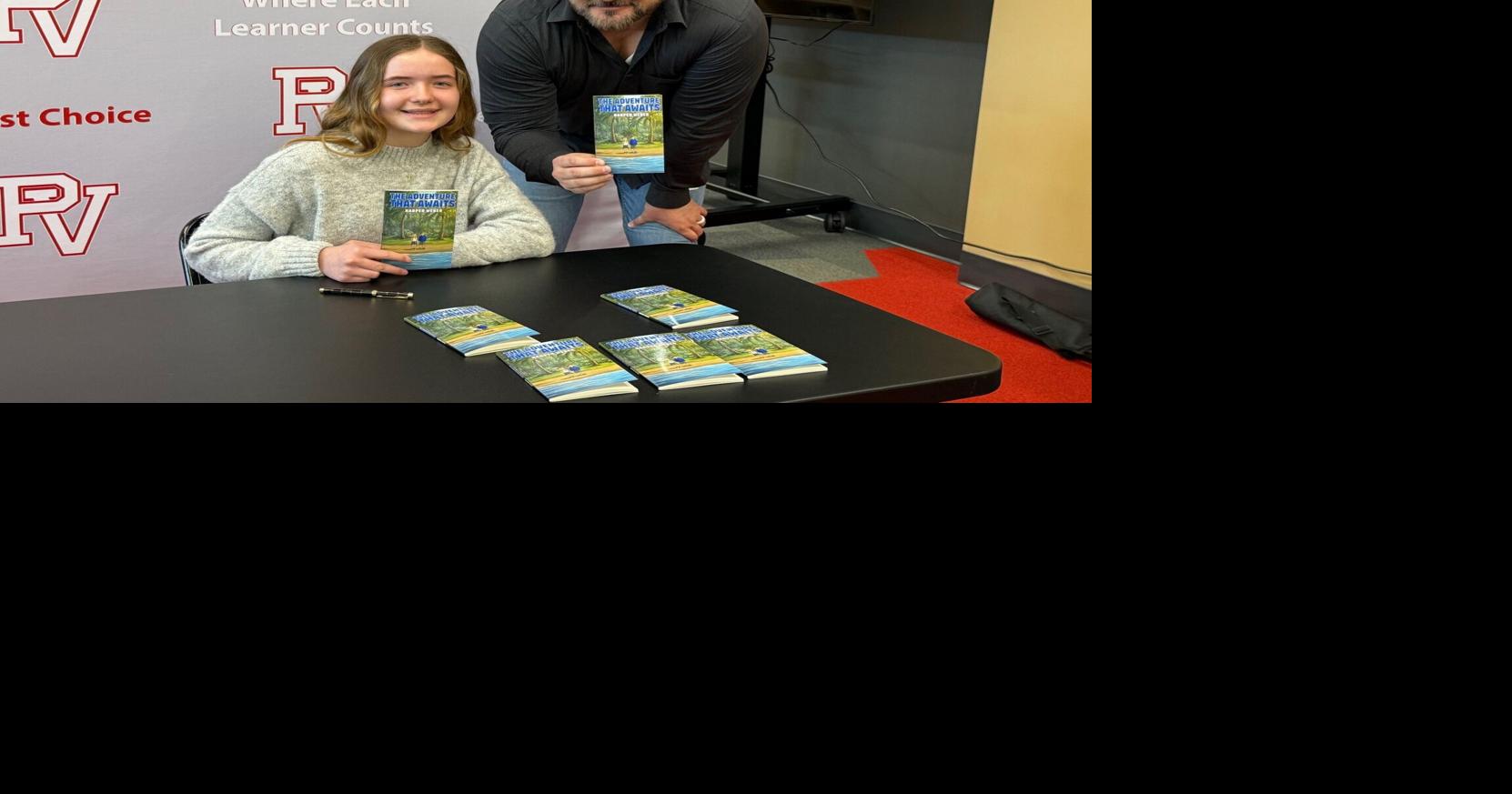 Peqeua Valley 7th grader writes of sibling adventure in debut novel