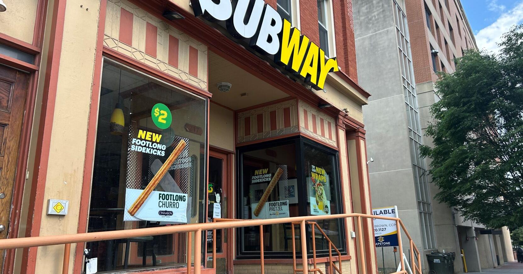 Subway closes on North Queen Street in Lancaster city - Vimarsana News