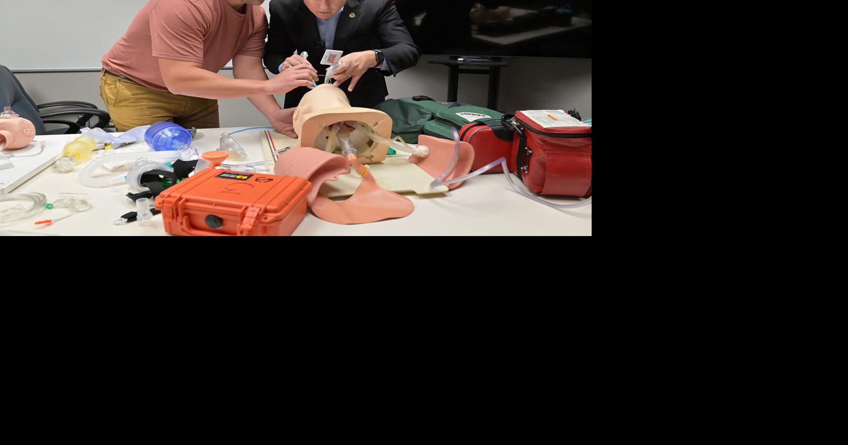 Sen. Aument tours Lancaster County Public Safety Training Center to see