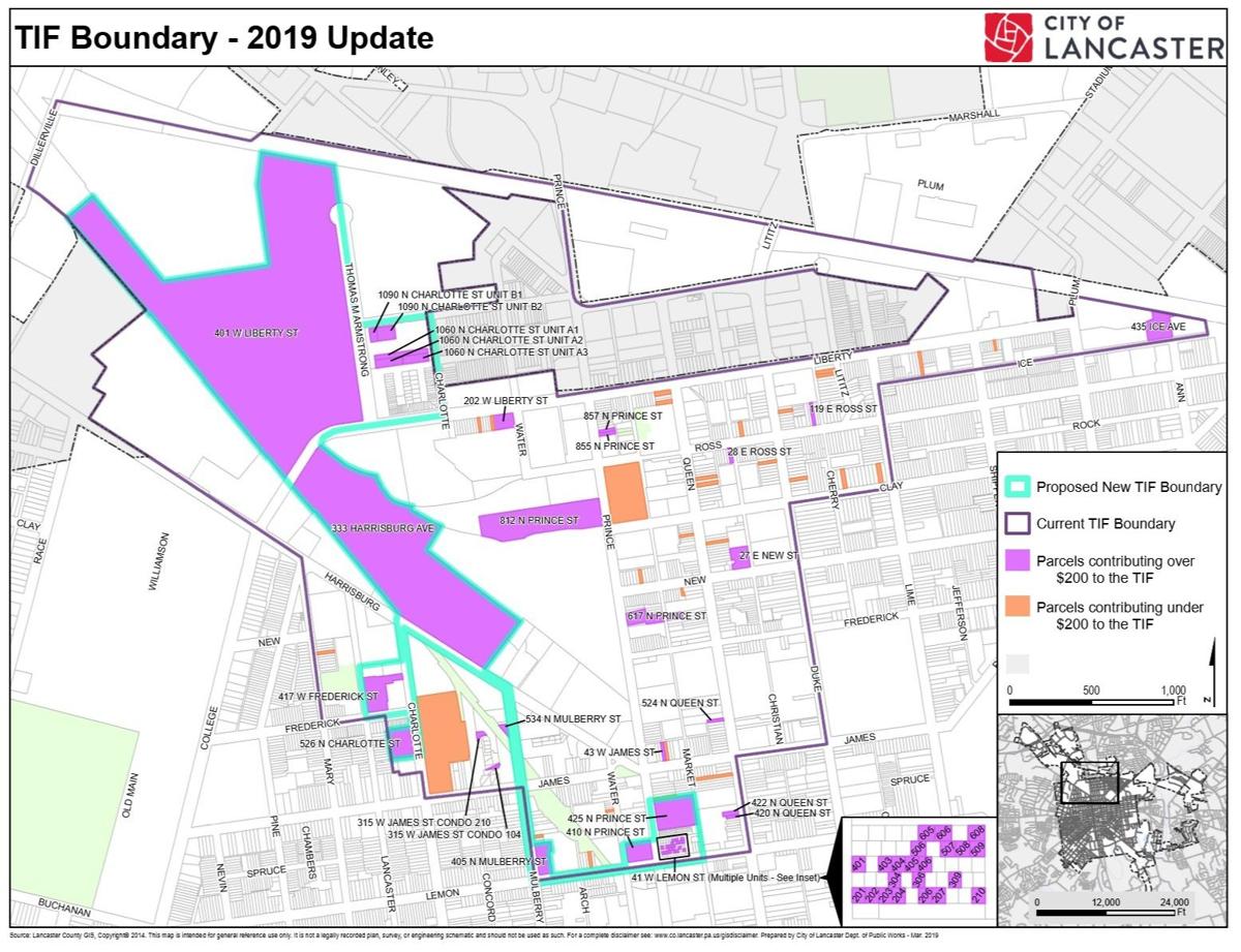 Smaller TIF, bigger LERTA Lancaster adjusting tax districts to