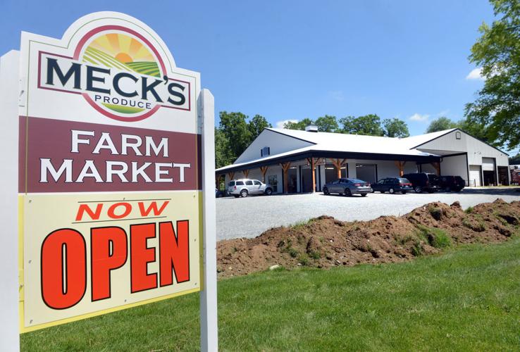 Photos First day at Meck's Produce Farm Market near New Providence