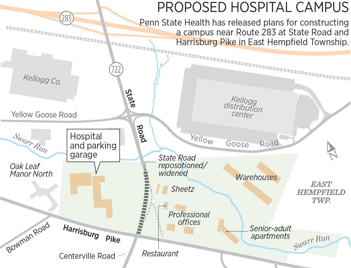 See Penn State Health S Plans For A Proposed Hospital In East