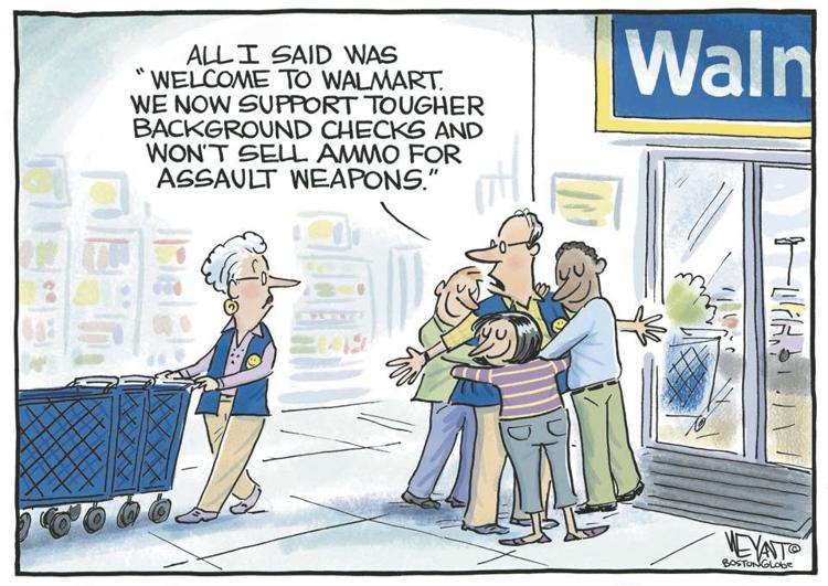 walmart greeter cartoon