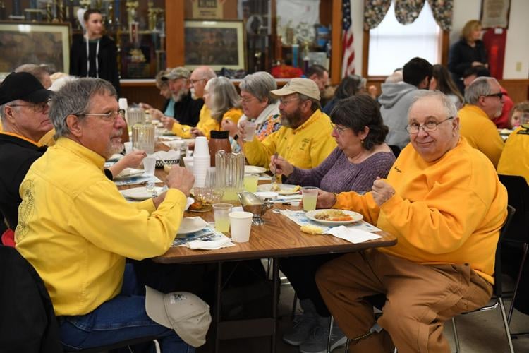 Pork and Sauerkraut Dinner at Kinzer's Fire Hall [photos