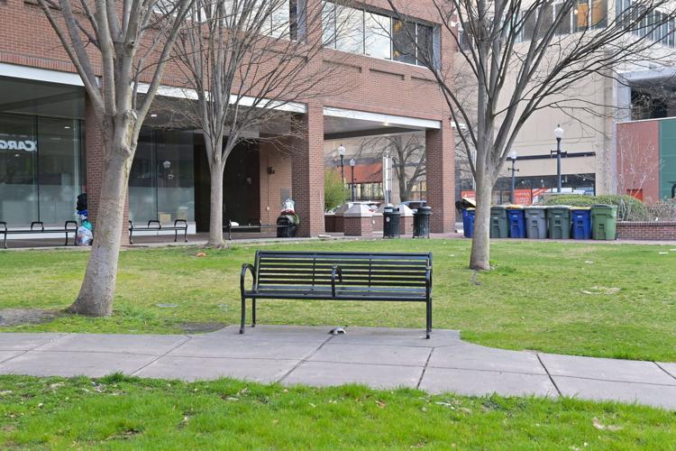 Homeless population moved from Binns Park [photos]