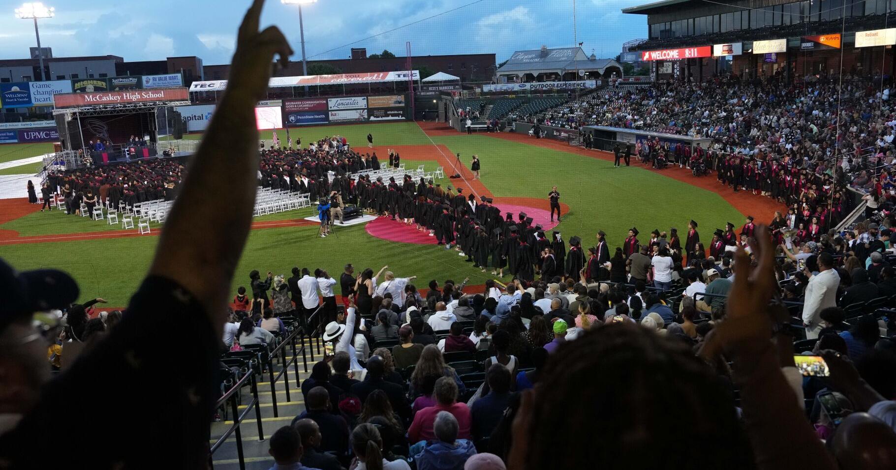 J.P. McCaskey Class of 2024 graduates at weather-delayed stadium ceremony [photos] - Vimarsana News