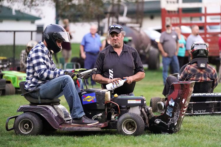 Ephrata fair shifts into high gear with lawn mower races [photos