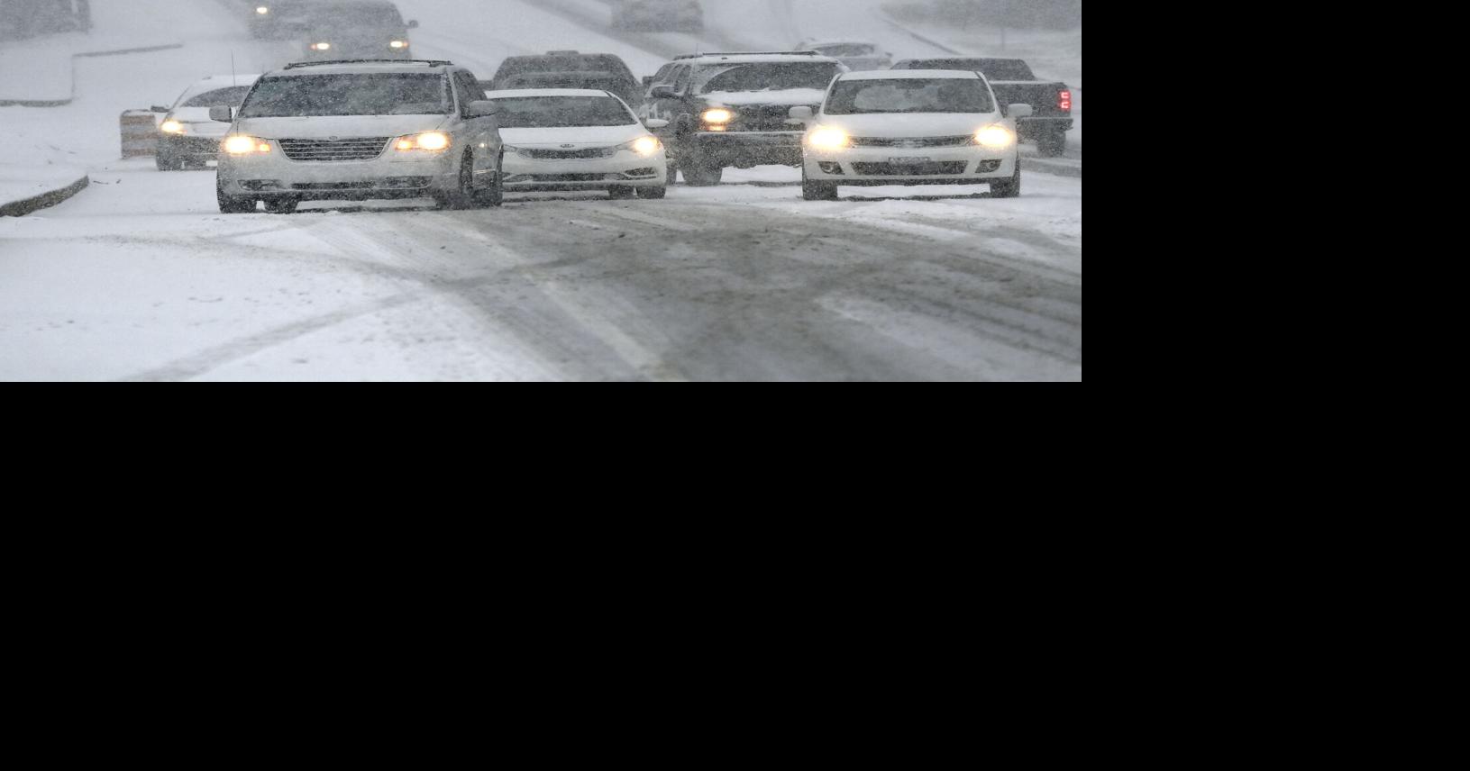 Lancaster’s first snowfall of 2023 washed away by rain on Wednesday