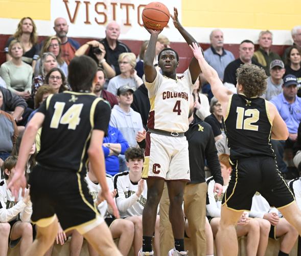 Columbia vs. Delone Catholic - District 3 Class 3A boys basketball ...