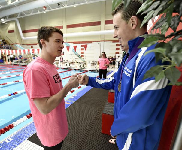 Record-breaking swim for Cocalico's Zach Sherk leads 6 gold medals at ...