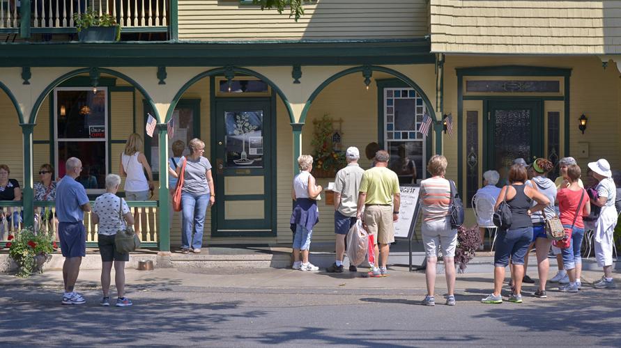 Lititz Craft Show a beautiful day, possibly a record crowd, and