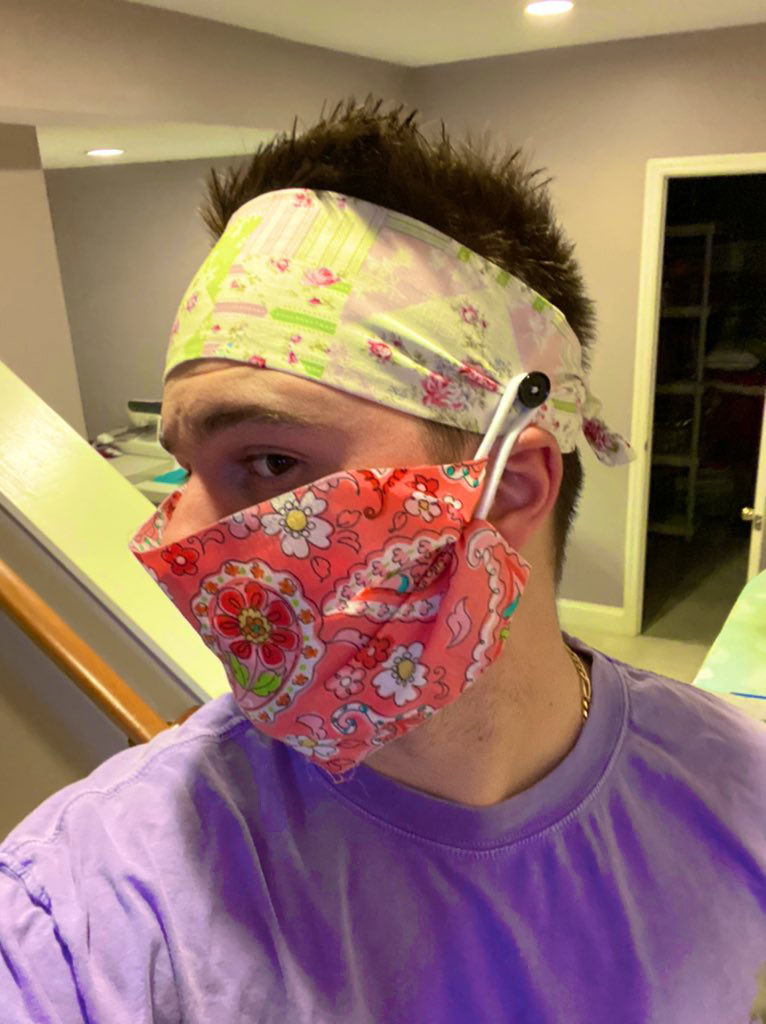 Headbands For Our Heroes Created To Ease The Pressure Off Mask Wearers Ears Photos Video Local News Lancasteronline Com